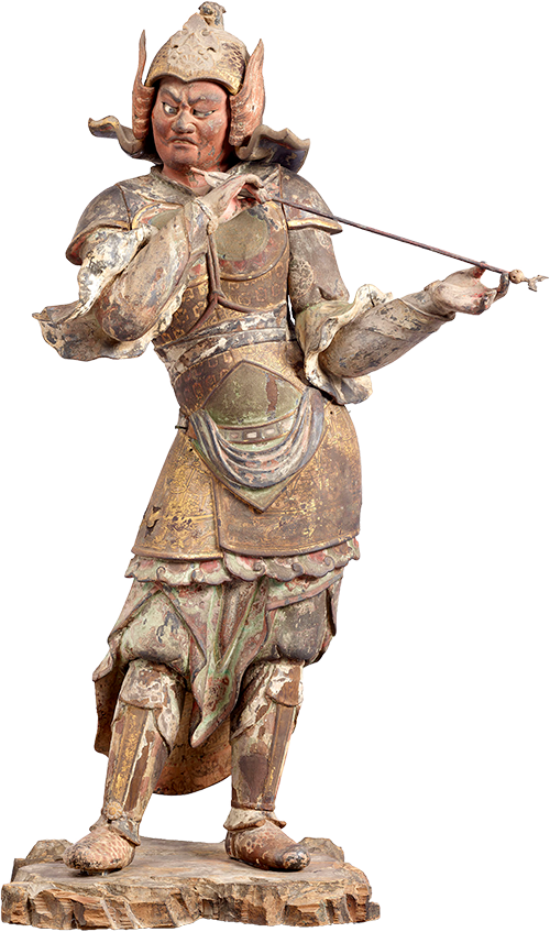 重要文化財　慶派 《木造十二神将立像 亥神像》　鎌倉時代(1228年頃)